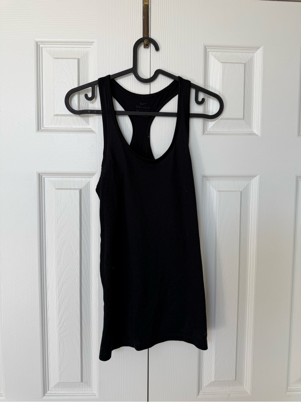 Nike Black Racerback Tank - Dri-FIT